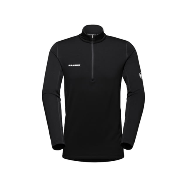 Mammut Aenergy ML Half Zip Pull Top - Mens Black Extra Large