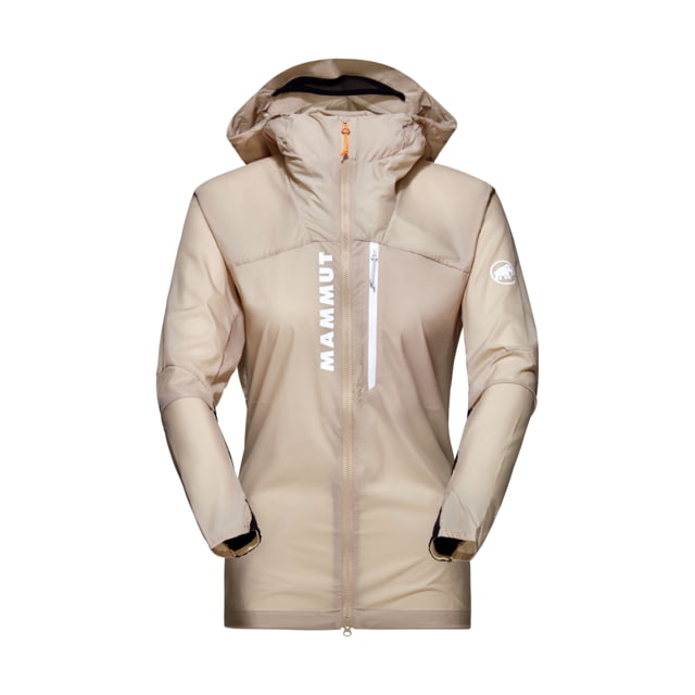 Mammut Aenergy WB Hooded Jacket - Women's Savannah - Black Medium