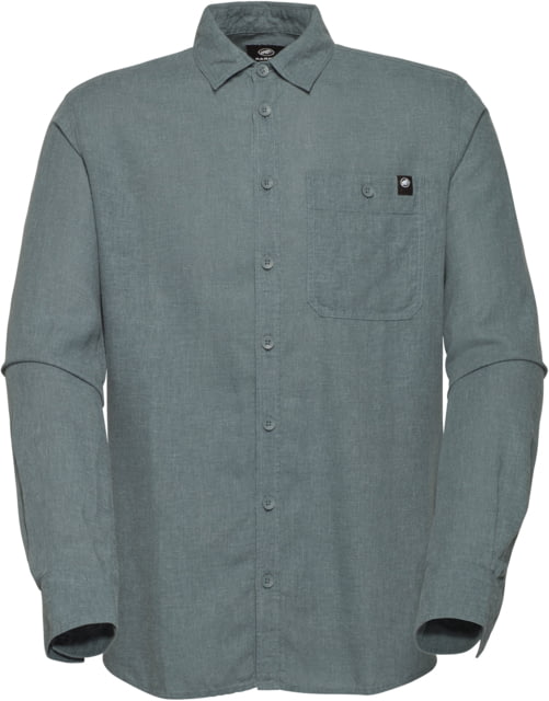 Mammut Alvra Summer Long Sleeve Shirt - Men's Strata L