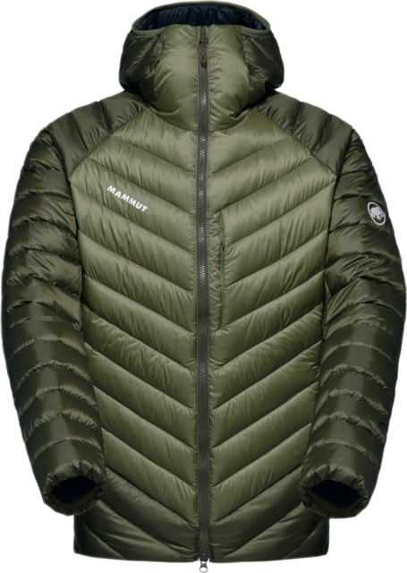 Mammut Mammut Broad Peak IN Hooded Jacket - Men's Marsh/Dark Marsh Medium