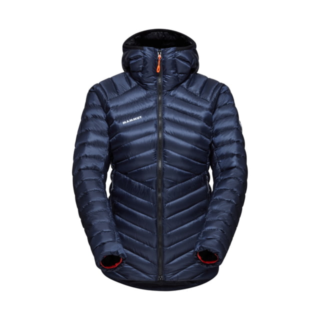 Mammut Broad Peak IN Hooded Jacket - Womens Marine/Black Medium