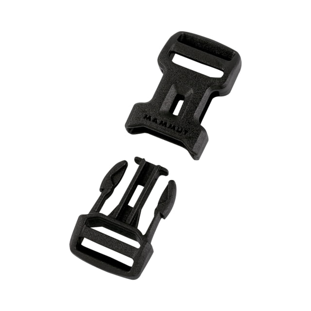 Mammut Dual Adjust Side Squeeze Buckle 15mm Black 15 mm