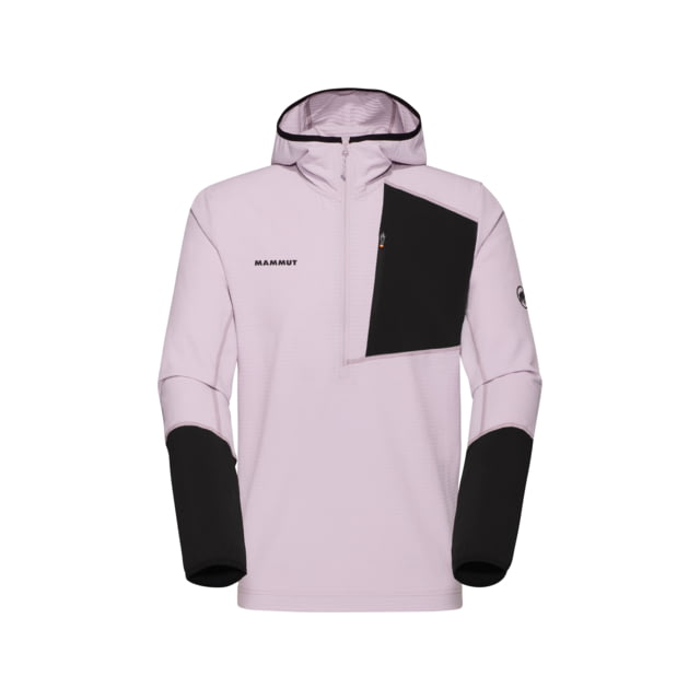 Mammut Madris Light ML Half Zip Hoody - Men's Alpine Calamint-Black M