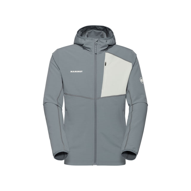 Mammut Madris Light ML Hooded Jacket - Men's Strata-Silver Sage XXL