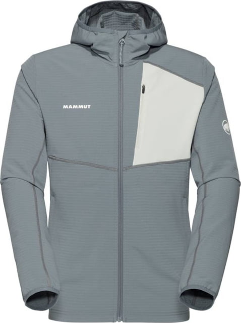 Mammut Madris Light ML Hooded Jacket - Men's Strata-Silver Sage L