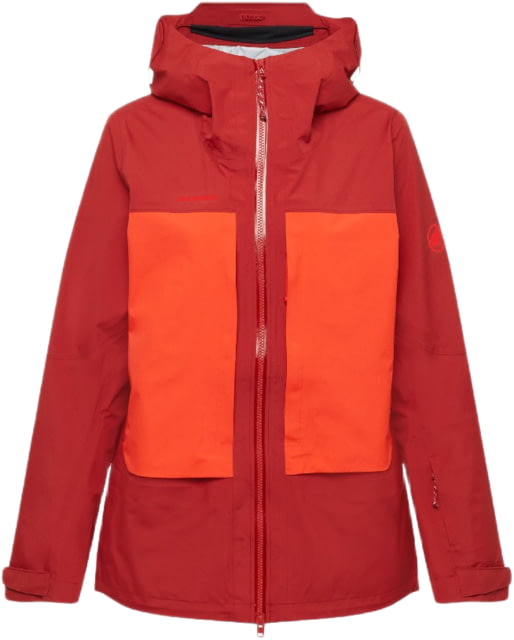 Mammut Skintrack HS Hooded Jacket - Women's Dark Mammut Red-Mammut Red Medium