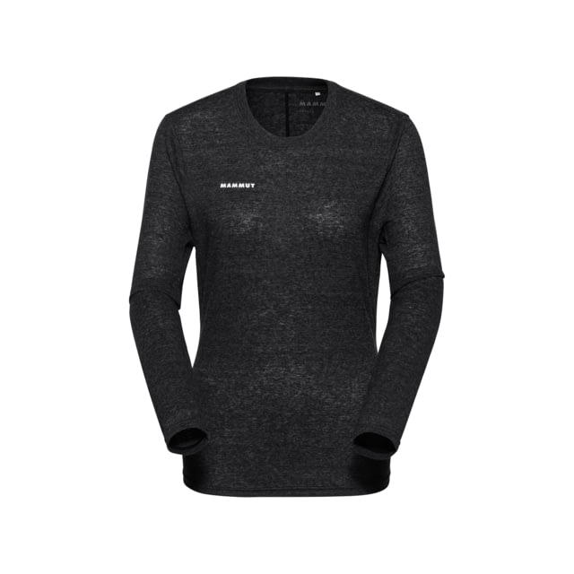 Mammut Massone Light Longsleeve T-Shirt - Women's Black XL