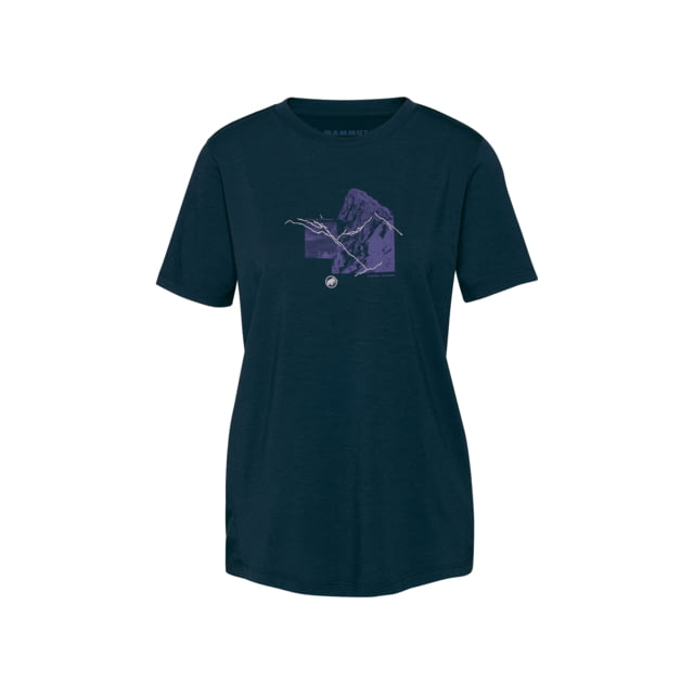 Mammut Mountain T-Shirt 4208m - Women's Marine M