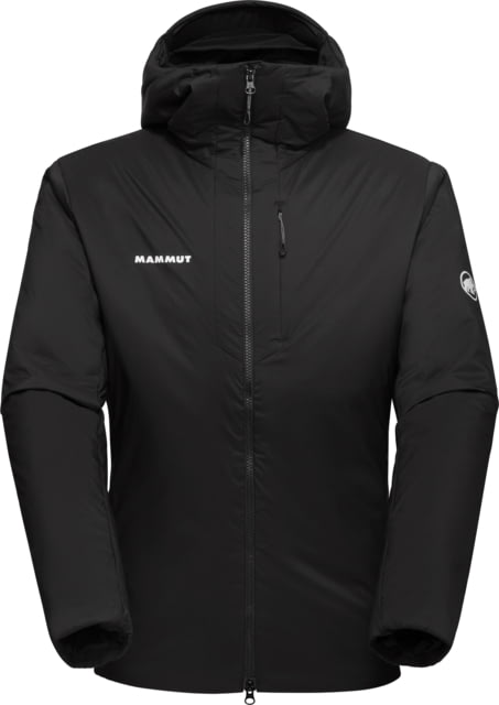 Mammut Rime IN Flex Hooded Jacket - Men's Black Extra Large