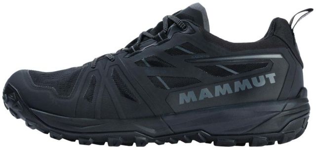 Mammut Saentis Low GTX Hiking Shoes - Men's Black/Phantom 11 US