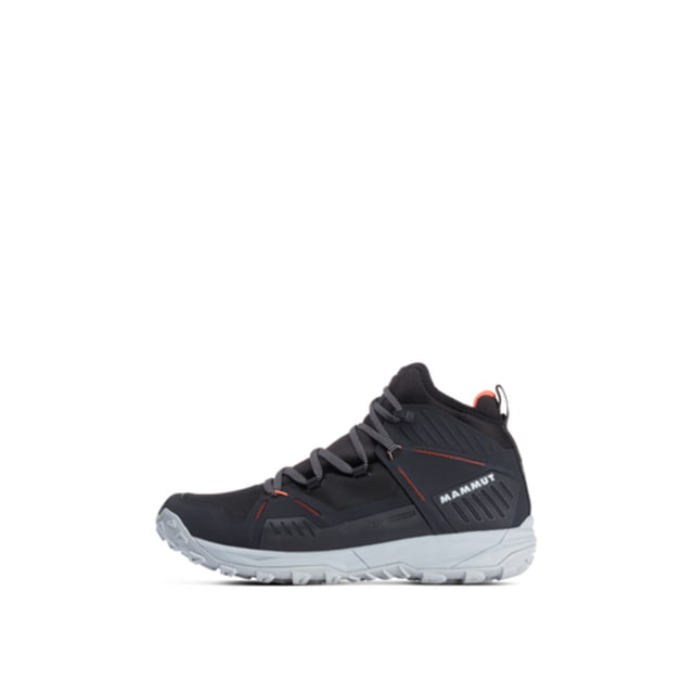 Mammut Saentis Pro WP Hiking Shoes - Men's Black/Vibrant Orange US 8.5