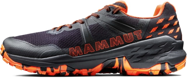 Mammut Sertig II Low Hiking Shoes - Men's Black/Vibrant Orange US 8