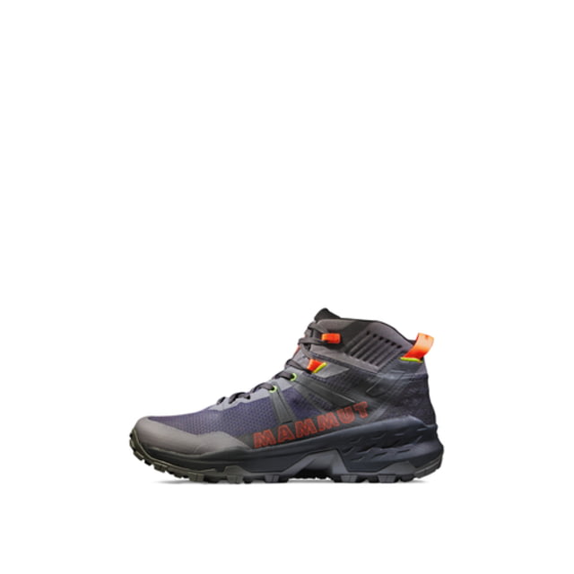 Mammut Sertig II Mid GTX Hiking Boots - Men's Dark Titanium/Vibrant Orange US 13