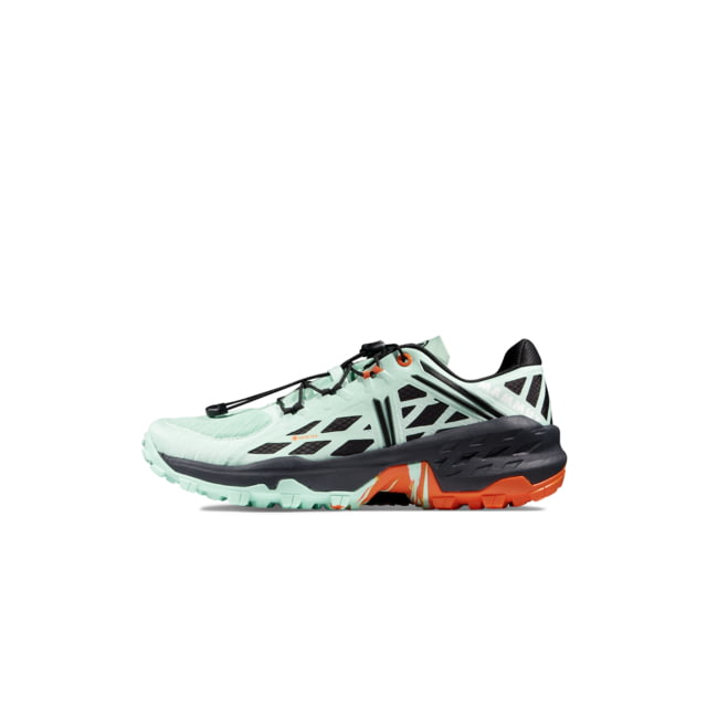 Mammut Sertig TR Low GTX Trail Running Shoes - Women's Neo Mint-Black US 9