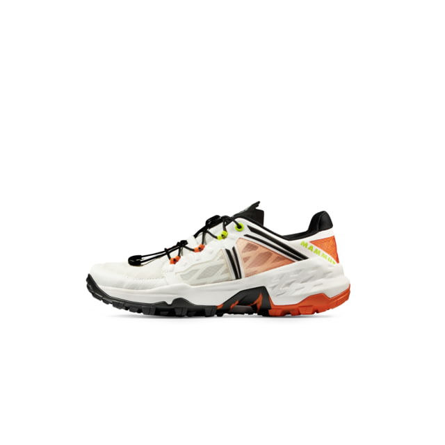 Mammut Sertig TR Low Running Shoes - Women's White-Dark Tangerine US 9.5