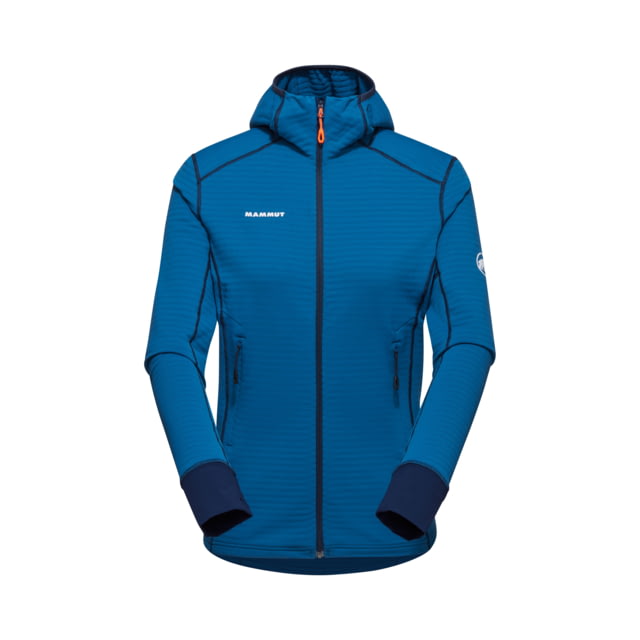 Mammut Taiss Light ML Hooded Jacket – Women’s Deep ica- cool blue Small