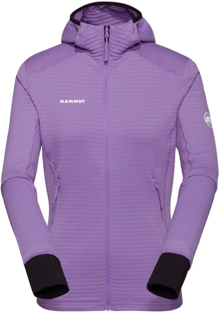 Mammut Taiss Light ML Hooded Jacket - Women's Lavandin-Black L