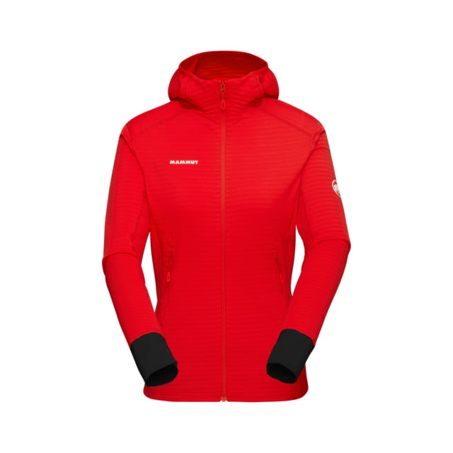 Mammut Taiss Light ML Hooded Jacket - Women's Mammut Red-Black XL