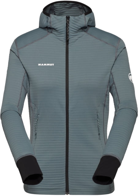 Mammut Taiss Light ML Hooded Jacket - Women's Strata-Black L