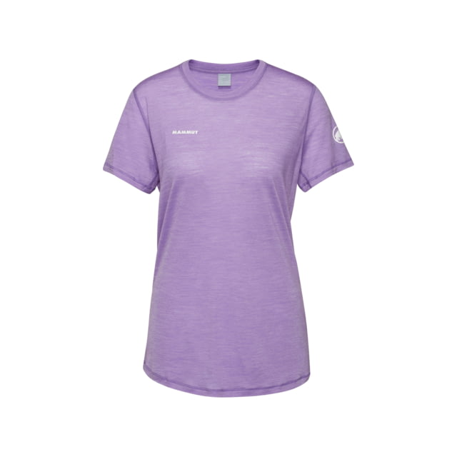 Mammut Tree Wool FL T-Shirt - Women's Lavandin Melange M