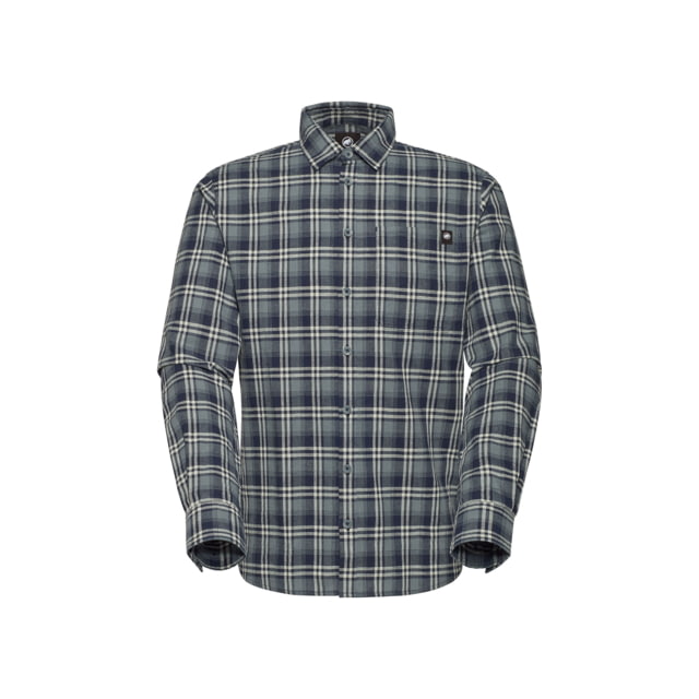 Mammut Trovat Summer Longsleeve Shirt - Men's Marine-Strata XXL