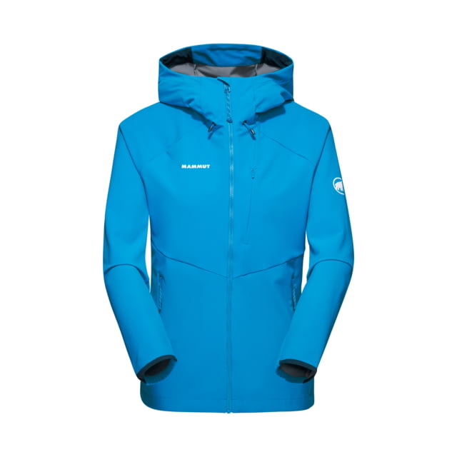 Mammut Ultimate Comfort SO Hooded Jacket - Women's Glacier Blue M