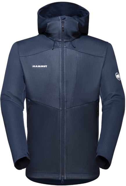 Mammut Ultimate VII SO Hooded Jacket - Men's Marine Small