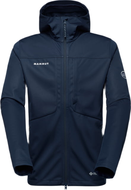 Mammut Mammut Ultimate VII SO Hooded Jacket - Men's Marine Medium