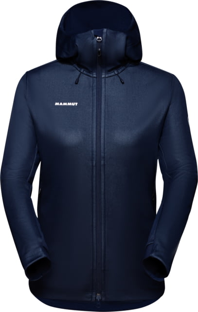 Mammut Ultimate VII SO Hooded Jacket - Women's Marine Large