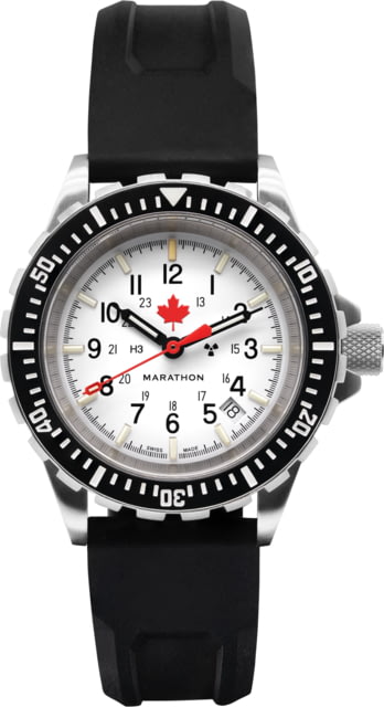 Marathon Arctic Red Maple GSAR Watch Rubber White 41mm