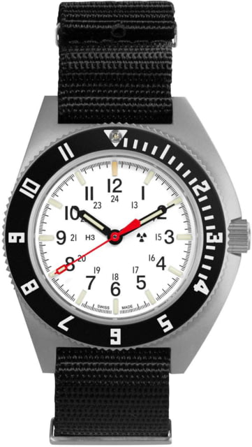 Marathon Marathon Arctic Steel Navigator Automatic Unisex Watches 41mm Sapphire Nylon Defstan Strap Black