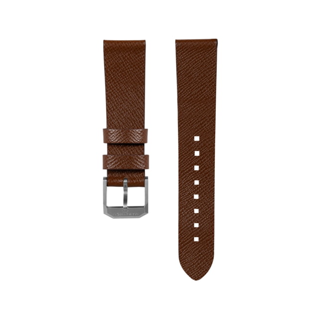 Marathon Cross Hatch 2-Piece Strap Italian Leather Steel Buckle 20mm Cognac Standard
