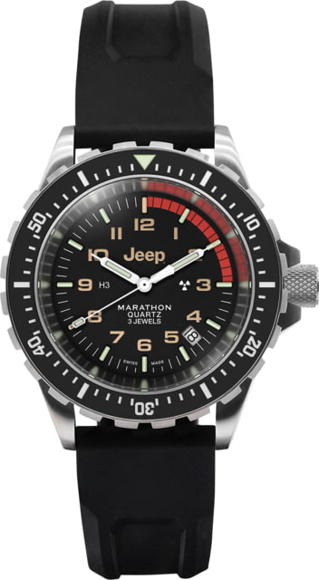 Marathon Marathon Jeep Rubicon TSAR Watch 41mm Stainless Steel Black