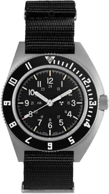Marathon Marathon Sterile Steel Navigator Automatic Unisex Watches 41 mm Sapphire Nylon Defstan Strap Black