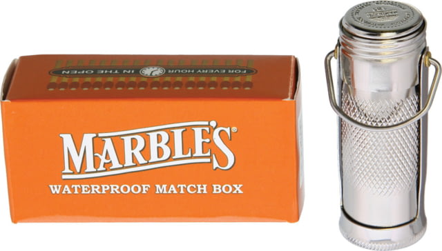 Marbles Stainless Match Safe 2 5/8in. MR150