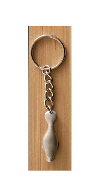 Marine Sports Pewter Key Chain
