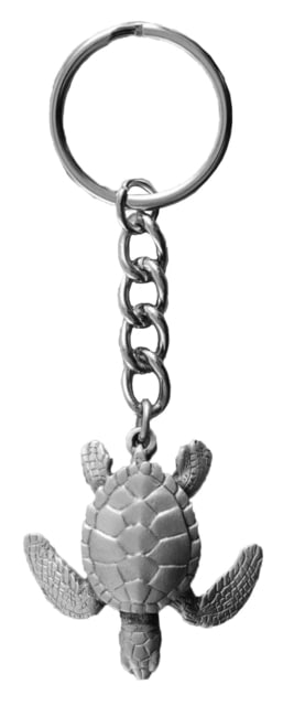 Marine Sports Pewter Key Chain