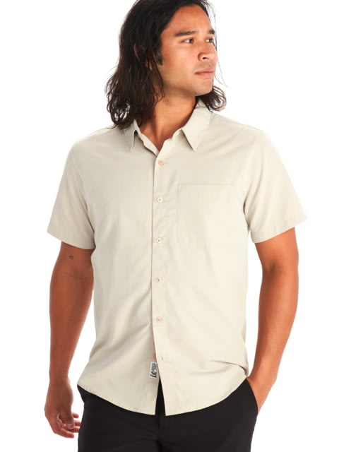 Marmot Aerobora Short Sleeve Top - Men's Sandbar Small