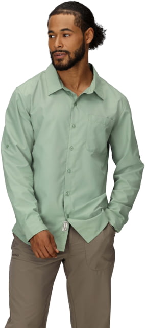 Marmot Marmot AirExchange SolarShield LS Shirt - Men's Agate Green L