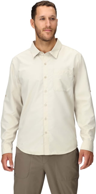 Marmot Marmot AirExchange SolarShield LS Shirt - Men's Birch Bark L