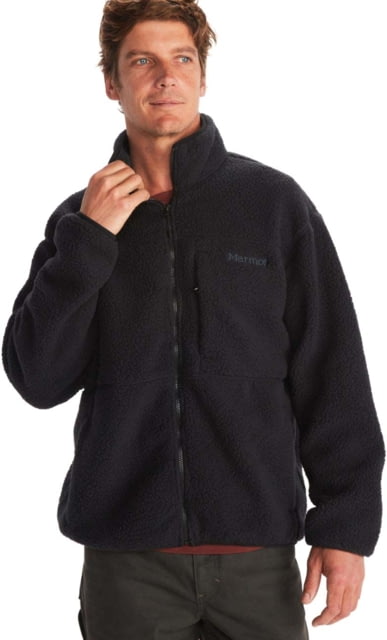 Marmot Aros Fleece Jacket - Men's Black Large