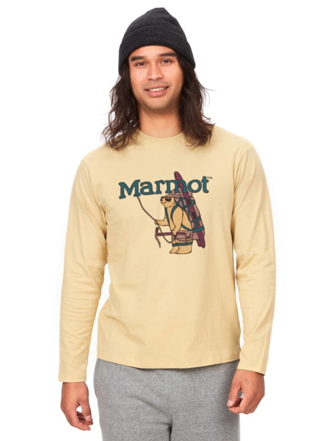 Marmot Backcountry Marty Long Sleeve Tee - Men's Light Oak Large