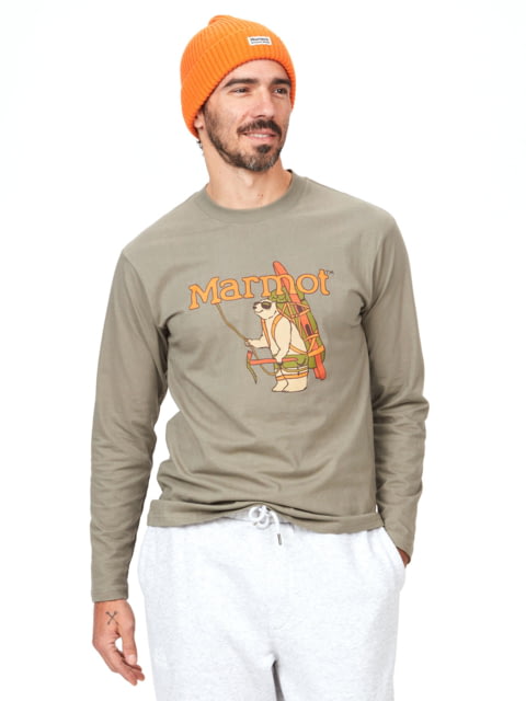 Marmot Backcountry Marty Long Sleeve Tee - Men's Vetiver Extra Large