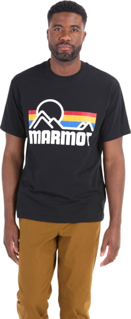 Marmot Coastal Short Sleeve T-Shirt - Men's Black/Multi XXL