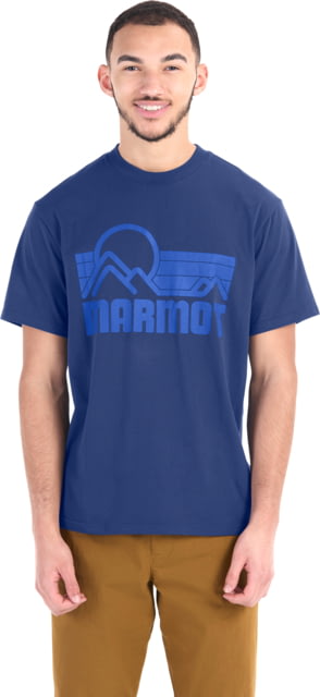 Marmot Coastal Tee SS T-Shirts - Men's Twilight Blue Large