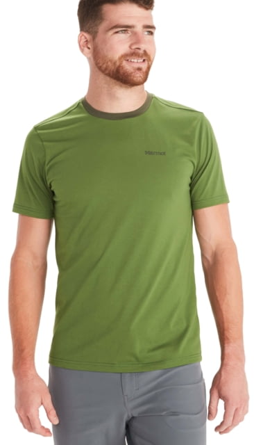 Marmot Crossover Short-Sleeve T-Shirt – Men’s Foliage /Nori XL