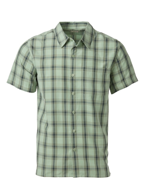 Marmot Eldridge Novelty Classic Short Sleeve - Mens Frosty Green Oliver Plaid Large