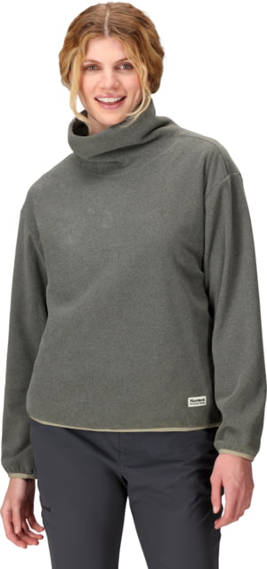 Marmot Felton Fleece Cowl Neck - Womens Shale Grey Heather Medium