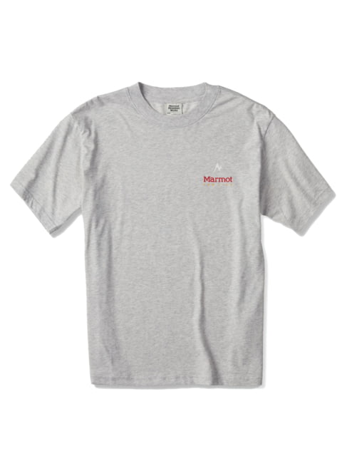 Marmot For Life Short Sleeve Tee - Women's Light Grey Heather Extra Large