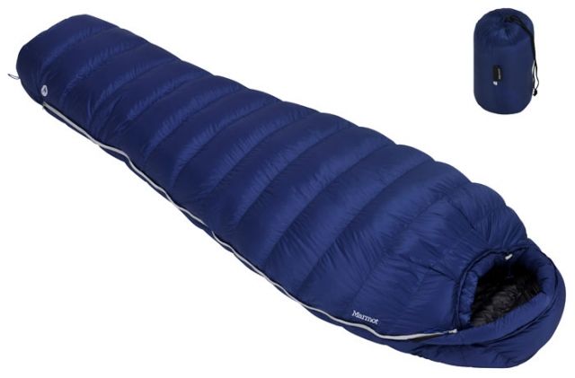 Marmot Helium Sleeping Bag Cobalt Blue/Blue Night Reg 6ft0in/Left Zip